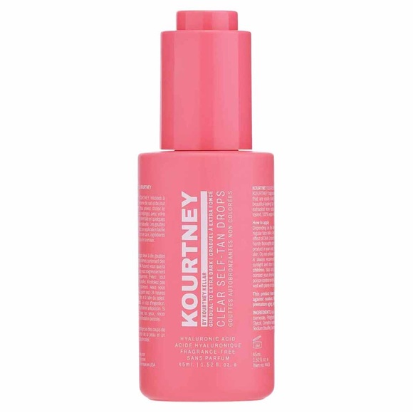 Celebrity Clear Self Tan Hyaluronic Acid Drops Fragrance Free DHA Cruelty Free - Picture 1 of 6